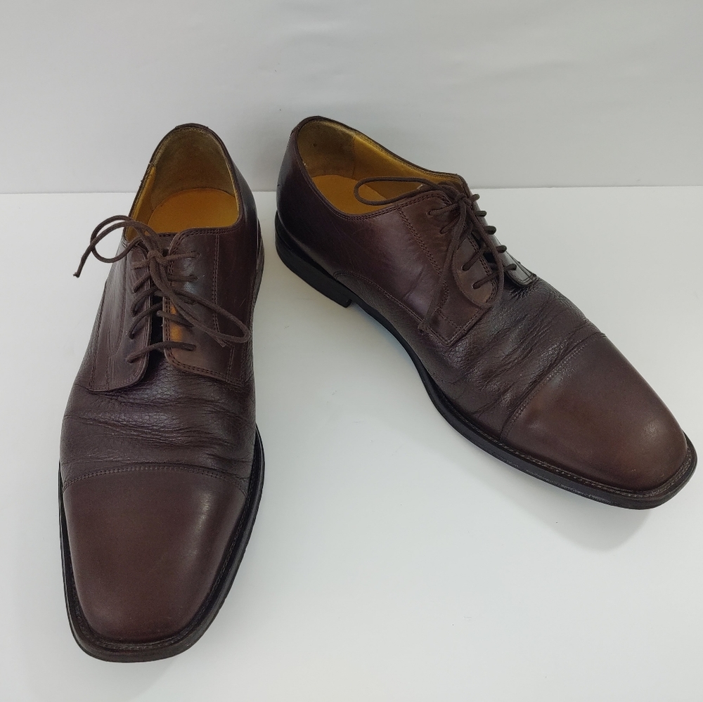 Johnston Murphy Men's shoes size 11.5M Brown Derby